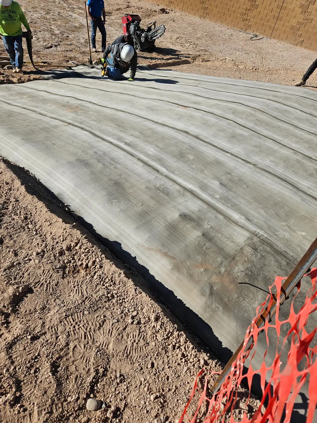 Concrete Canvas - Installation Process