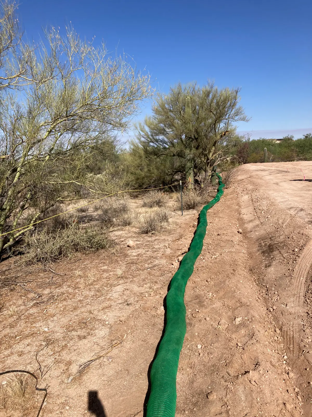 8-inch Filtrexx Installation