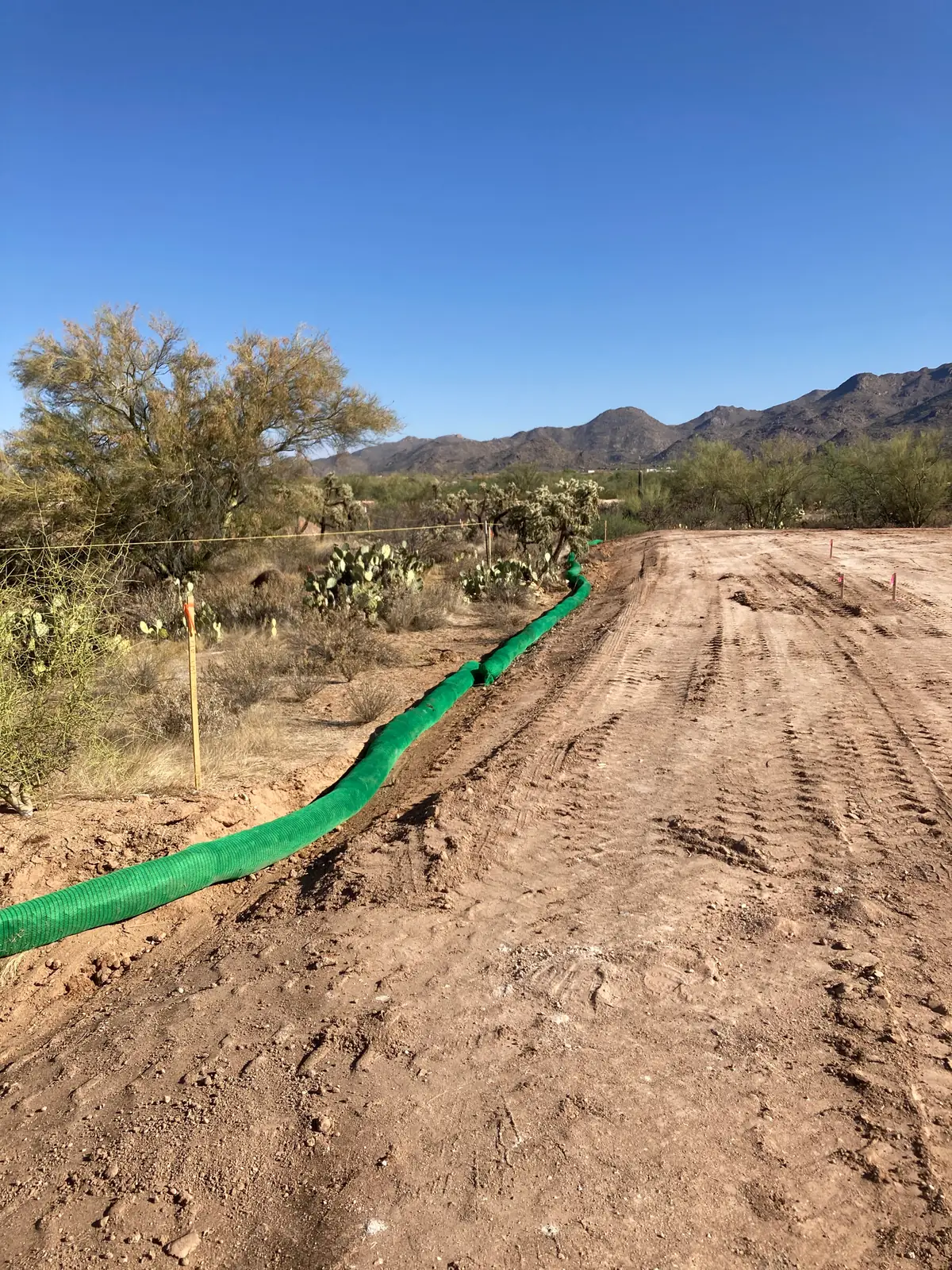 8-inch Filtrexx System Deployment