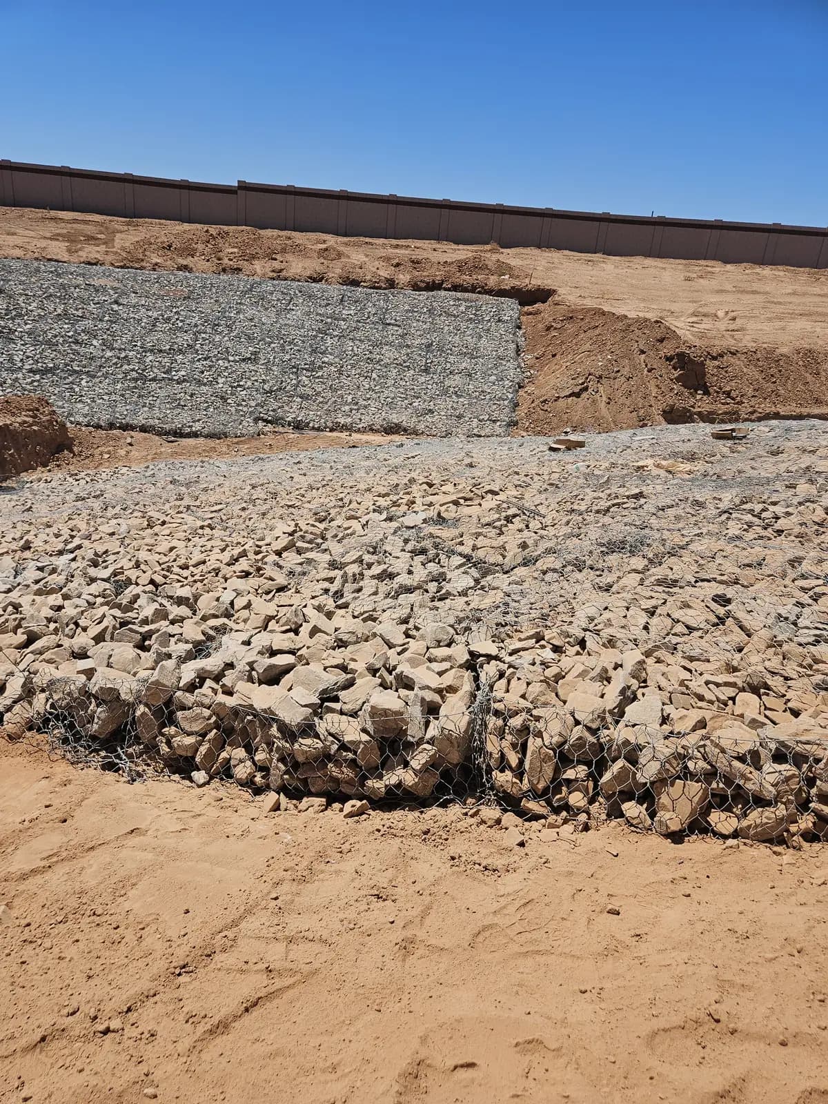 Gabion Slope Protection System